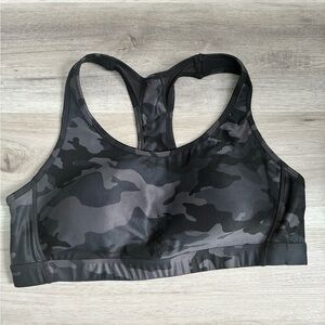 Avia Charcoal Camouflage Sports Bra XXXL 22W